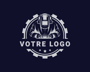 Workshop - Metalwork Gear Welding logo design