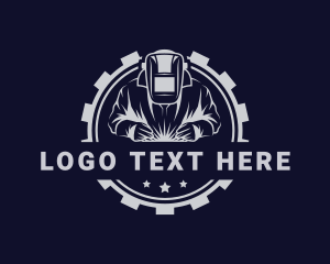 Welding - Metalwork Gear Welding logo design