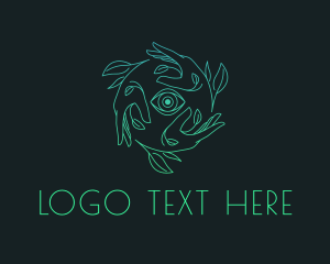 Botany - Fortune Teller Hands logo design