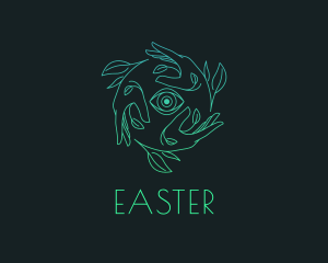 Eco Friendly - Fortune Teller Hands logo design