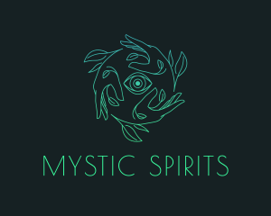 Fortune Teller Hands  logo design