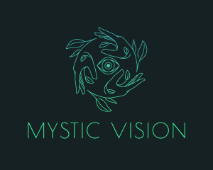 Fortune Telling - Fortune Teller Hands logo design