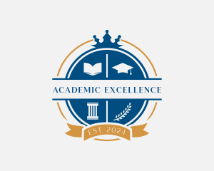 Scholarship - University Academy Education logo design
