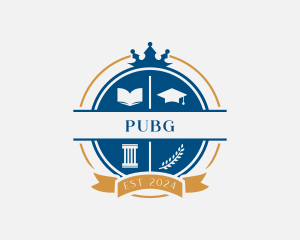 Police Cap - University Academy Education logo design