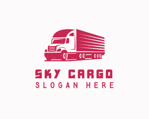 Cargo Shipment Trucking  logo design