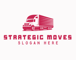 Cargo Shipment Trucking  logo design