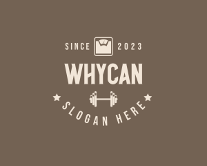 Physical Exercise Training Gym Logo