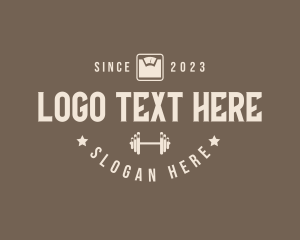 Exercise - Physical Exercise Training Gym logo design