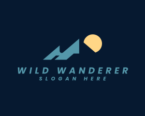 Adventurer - Minimalist Mountain Tourism logo design