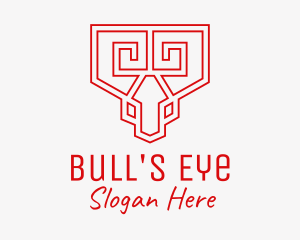 Red Bull Steakhouse logo design