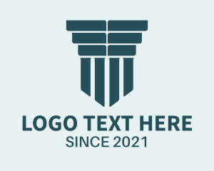 Account - Real Estate Builder Column logo design