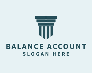 Account - Finance Builder Column logo design