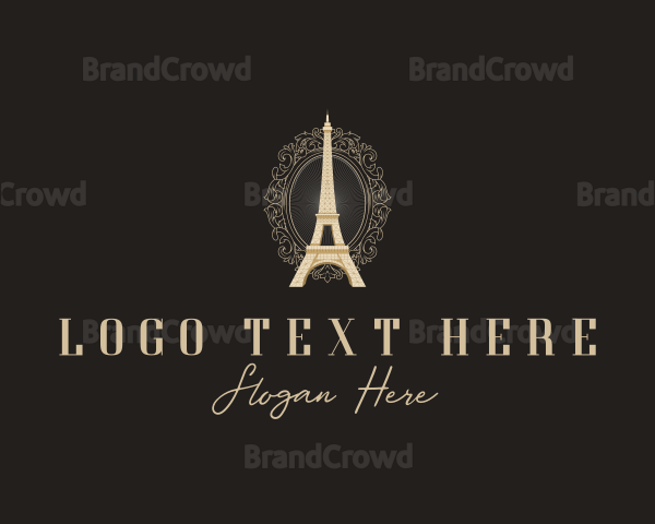 Elegant Paris Architecture Logo