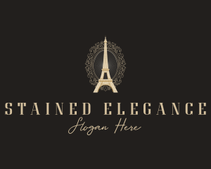 Elegant Paris Architecture logo design