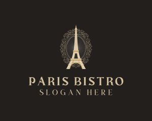 Elegant Paris Architecture logo design