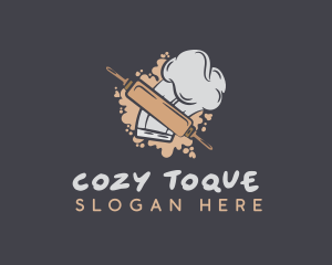 Toque - Rolling Pin Toque logo design