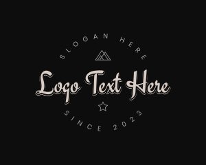 Handmade - Minimalist Hipster Business logo design