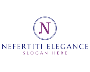 Feminine Beauty Salon Cosmetics logo design