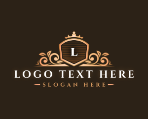 Crown - Luxury Premium Crest logo design