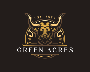 Bull Horn Ranch logo design