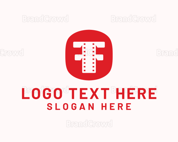 Red Filmstrip Media Logo