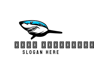 Mascot - Predator Killer Shark logo design
