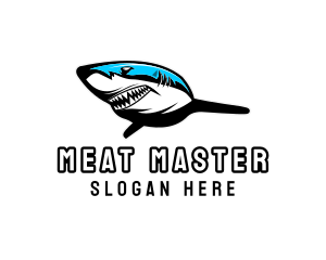 Carnivore - Predator Killer Shark logo design