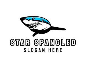 Predator Killer Shark logo design