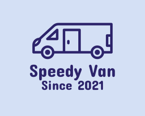 Van - Travel Trailer Van logo design