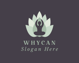 Yoga Lotus Petals Logo