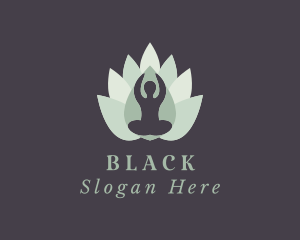 Therapy - Yoga Lotus Petals logo design