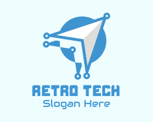 Internet Tech Cursor logo design