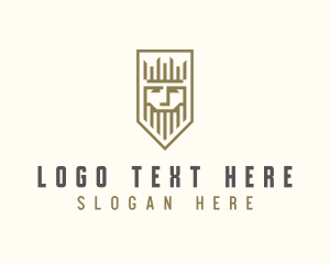 Corporate - Medieval King Shield logo design