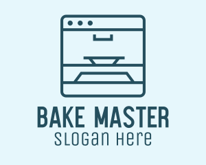 Oven - Minimalist Oven Baker logo design