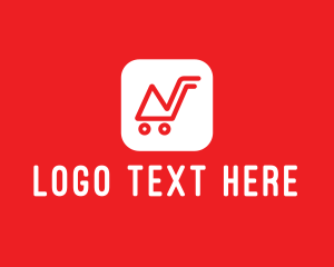 Shopping Mobile App Logo