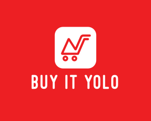 Shopping Mobile App logo design