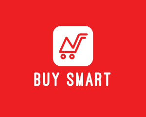 Shopping Mobile App logo design