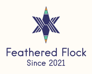 Geese - Star Farm Duck logo design