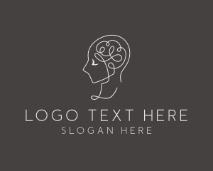 Psychology - Mental Health Counseling Therapy logo design