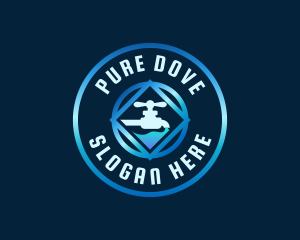 Pure Liquid Faucet logo design