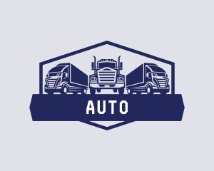 Trucking Logistics Delivery Logo