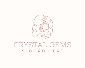 Jewelry Luxury Curl logo design