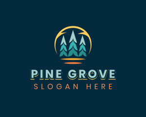 Pine Tree Landscaping logo design