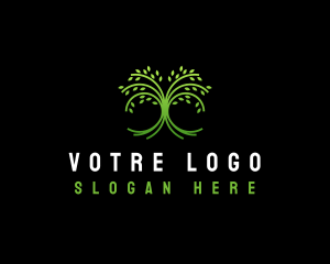 Eco Tree Nature Logo