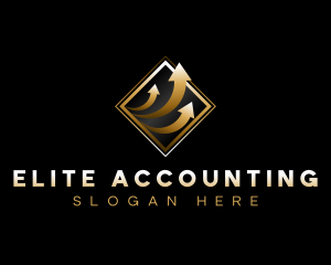 Investment Finance Accounting logo design