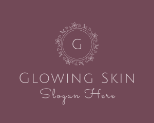 Floral Skincare Beauty logo design