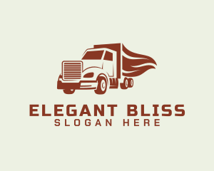 Movers - Transport Freight Truck logo design
