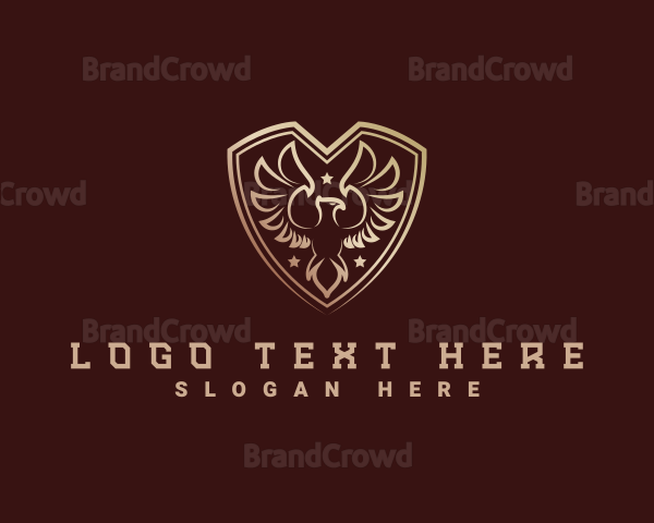 Luxury Eagle Crest Logo