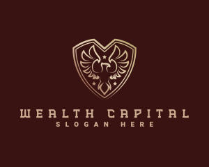 Luxury Eagle Crest logo design