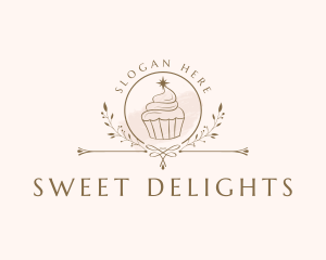 Sweets Cupcake Bakery logo design